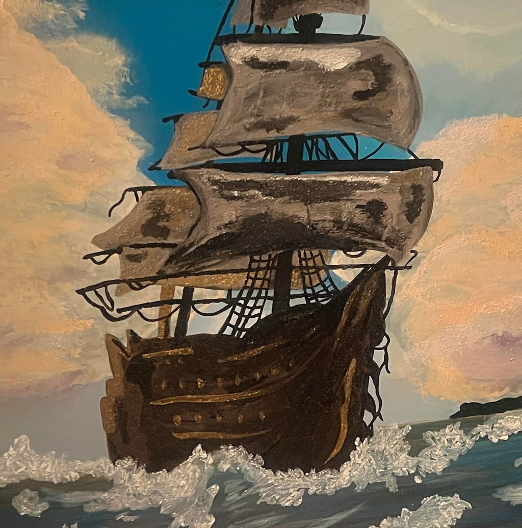 BURN THE SHIPS PRINT - Air Atelier
