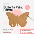 For artists who love butterflies and nature, this handcrafted butterfly paint palette brings beauty and inspiration directly into your creative process.