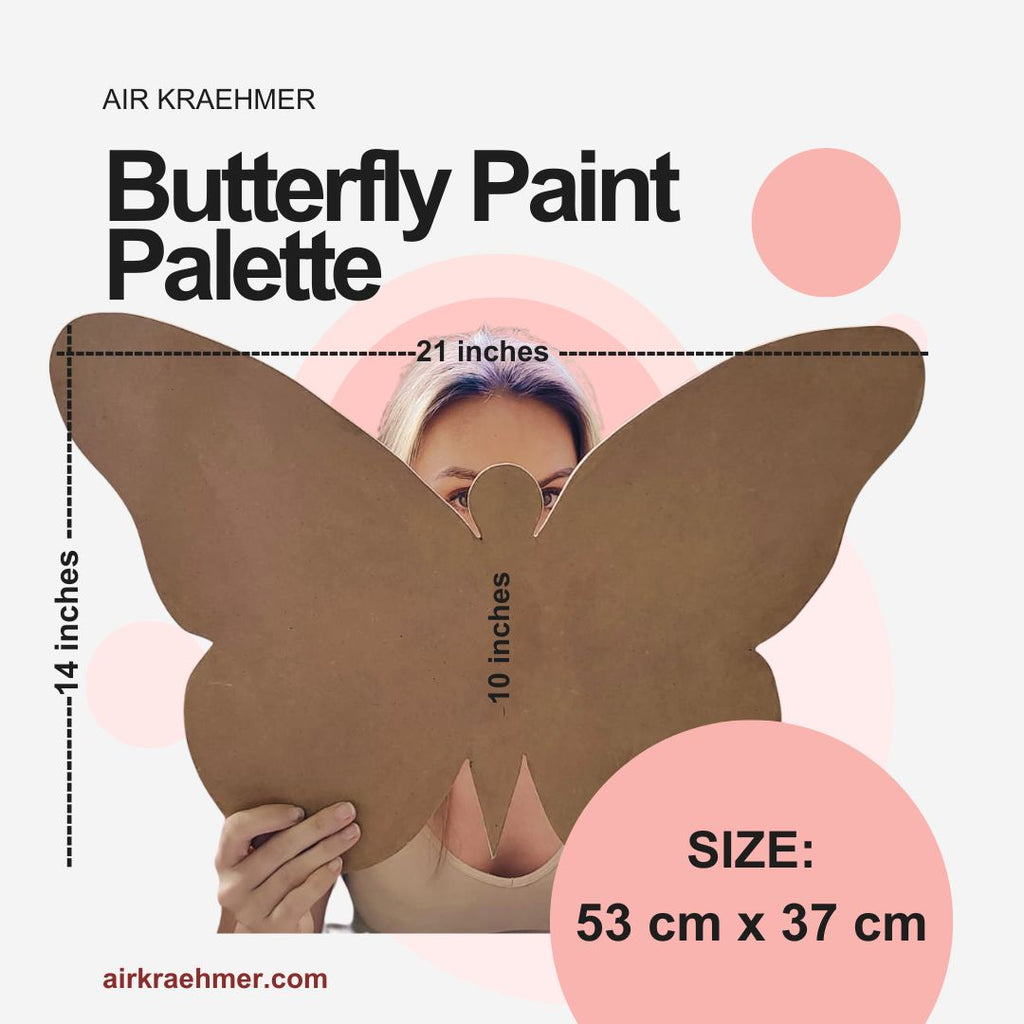 For artists who love butterflies and nature, this handcrafted butterfly paint palette brings beauty and inspiration directly into your creative process.