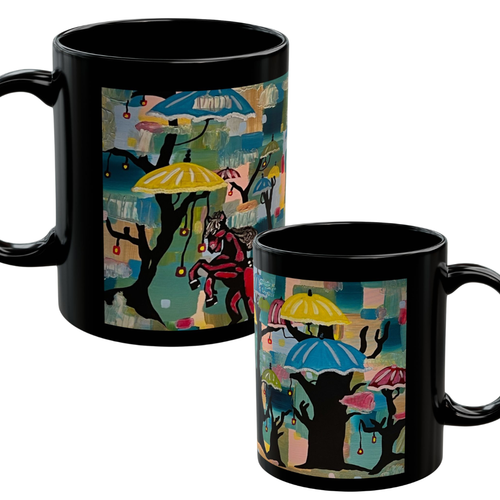 Chinese New Year — Ceramic Art Mug - Air Atelier